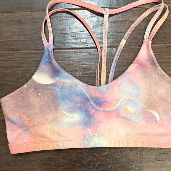 Wildfox Bra Cosmic Pink and Purple Sports - Picture 2 of 4
